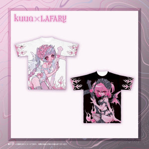 《kuua×LAFARY》フルグラフィックTシャツ 1