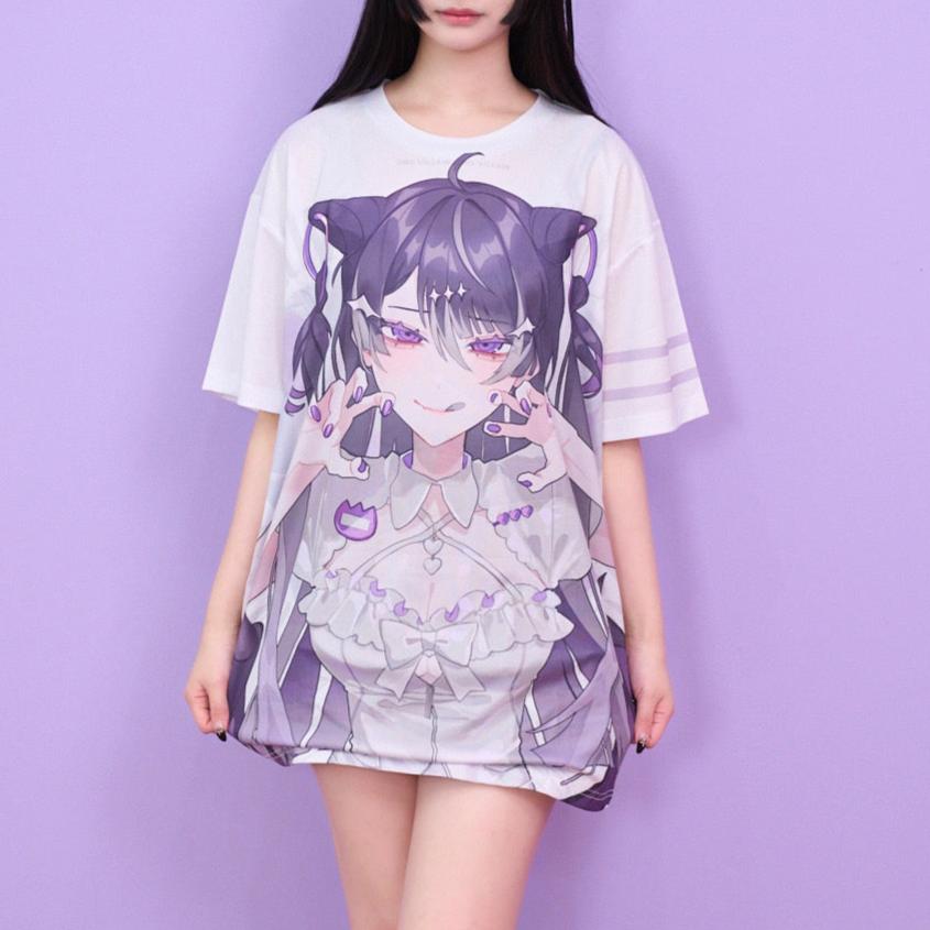 《くろうめ×LAFARY 第二弾》フルグラフィックTシャツ - LAFARY ONLINE