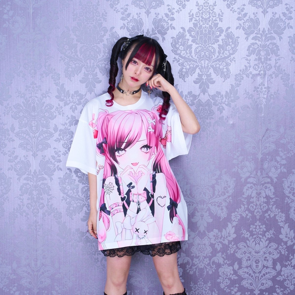 《Lafary×ビビちゃん第二弾》 フルグラフィックTシャツ - LAFARY ONLINE