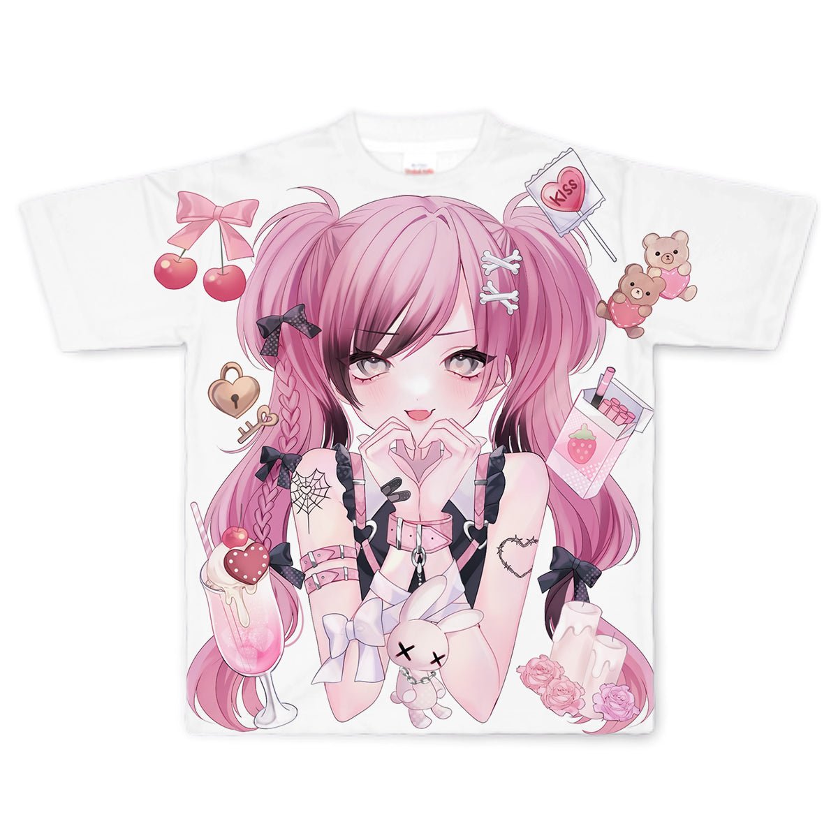 《Lafary×ビビちゃん第二弾》 フルグラフィックTシャツ - LAFARY ONLINE