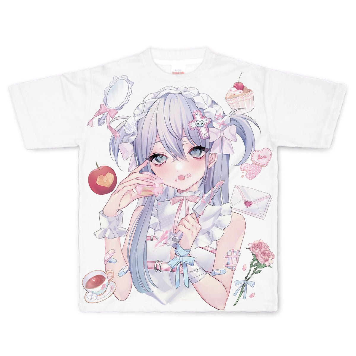 《Lafary×ビビちゃん第二弾》 フルグラフィックTシャツ - LAFARY ONLINE