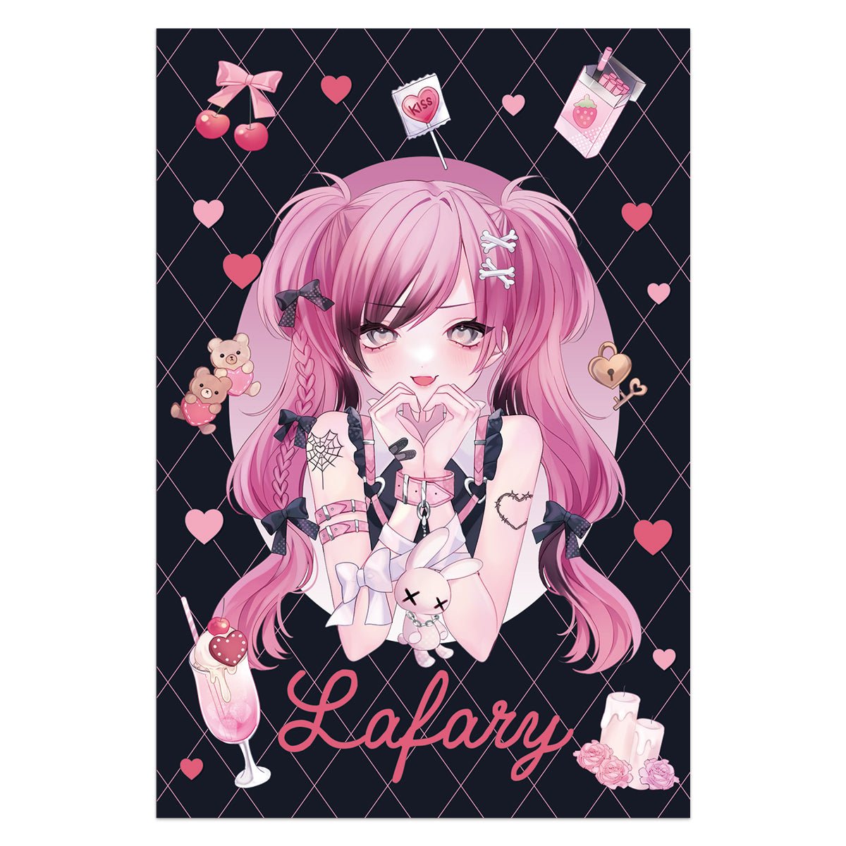 《Lafary×ビビちゃん第二弾》ポストカード3枚セット - LAFARY ONLINE