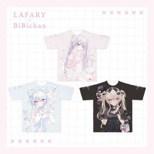 《LAFARY×ビビちゃん第3弾》フルグラフィックＴシャツ 1