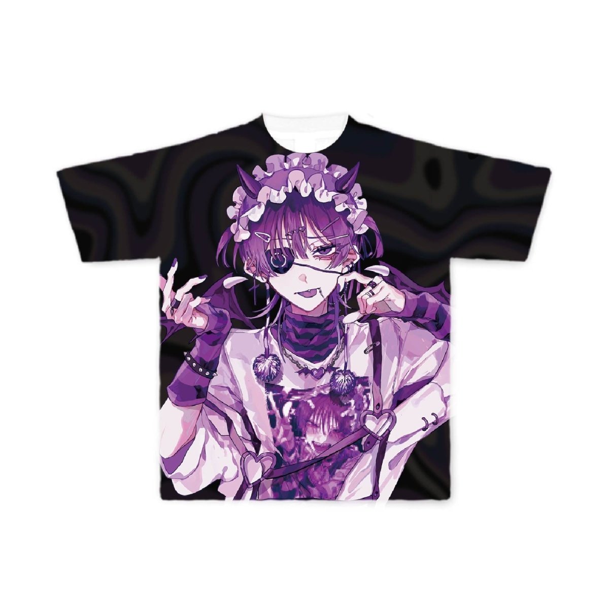 《くろうめ×LAFARY》フルグラフィックTシャツ - LAFARY ONLINE