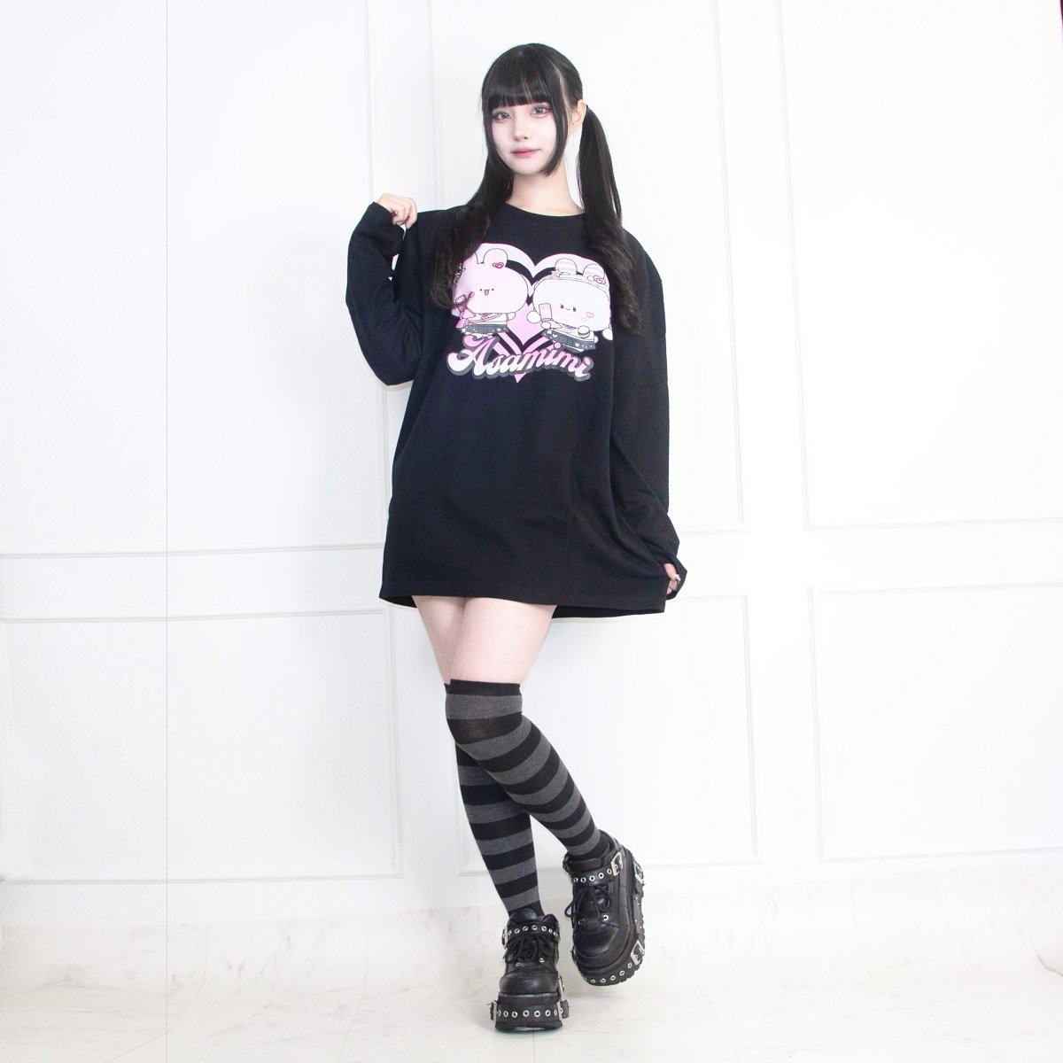 《あさみみちゃん×LAFARY》ロングスリーブＴシャツ - LAFARY ONLINE