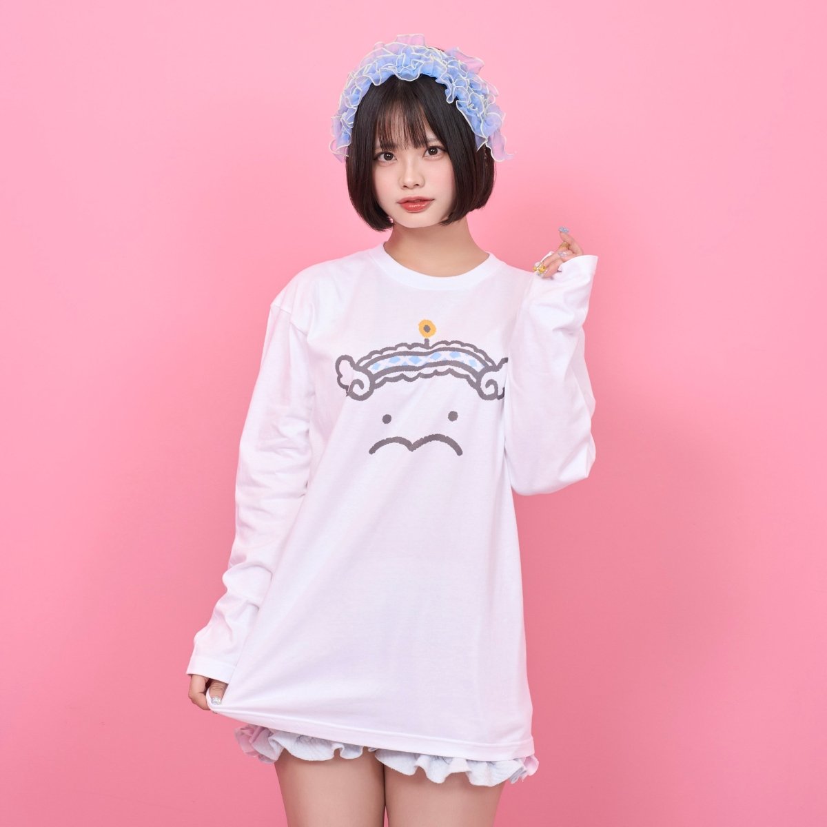 《ぷりぷりうちゅうじん×LAFARY》ロングスリーブＴシャツ - LAFARY ONLINE