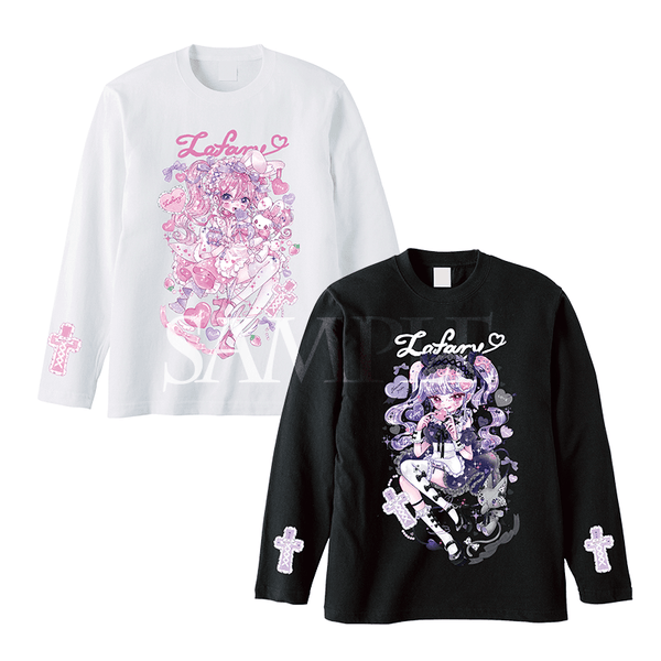 《なつめみく×Lafary》ロングスリーブTシャツ