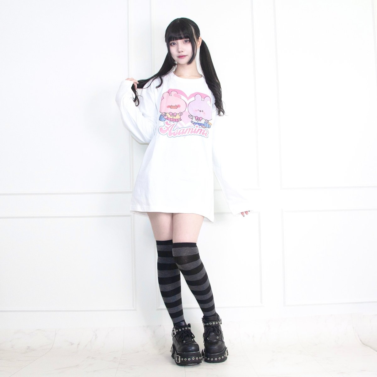 《あさみみちゃん×LAFARY》ロングスリーブＴシャツ - LAFARY ONLINE